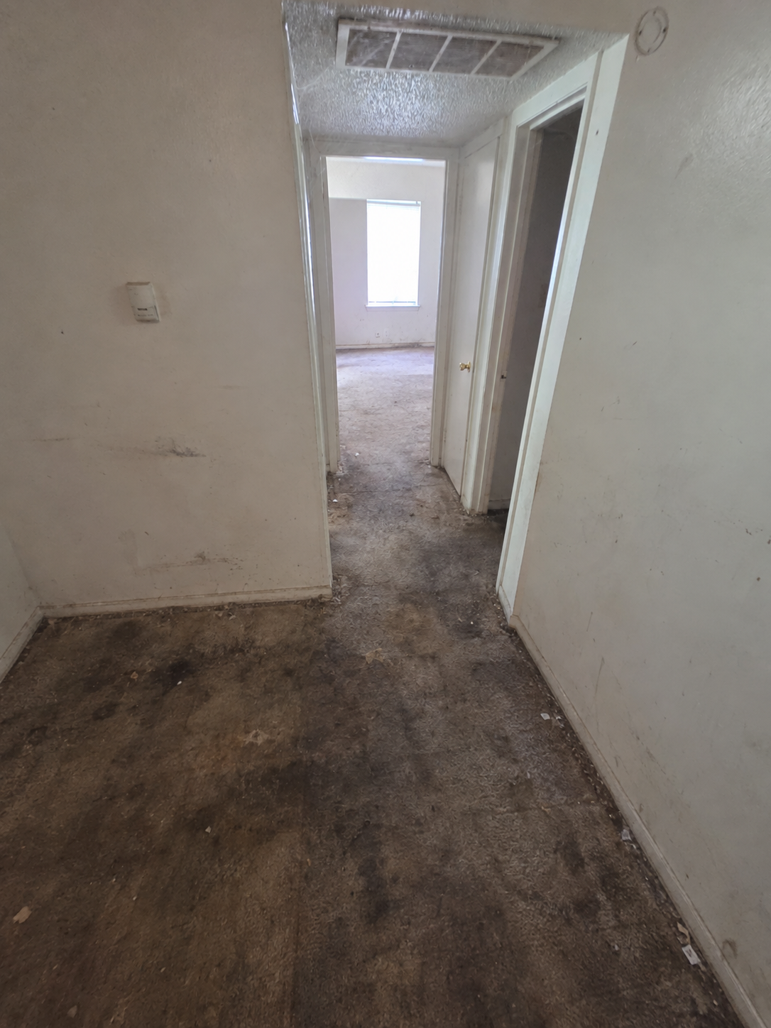 Hallway after a cleanup project completed by Extreme Hoarding Cleaners